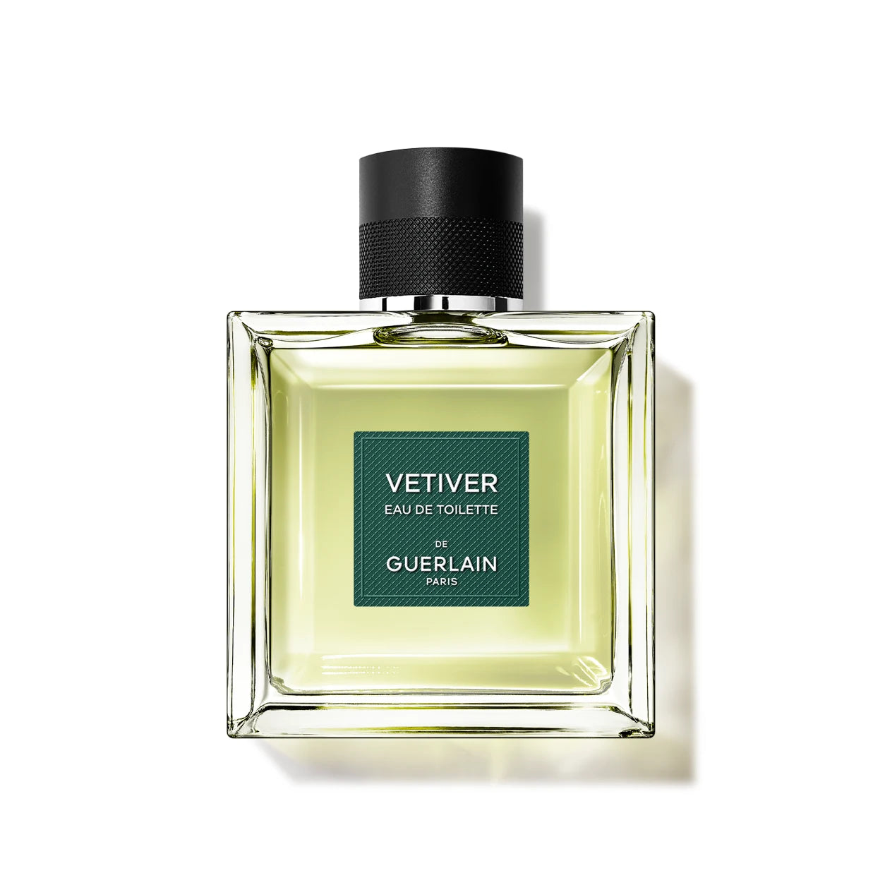 Guerlain Vetiver Eau de Toilette 100 ml front view on white background
