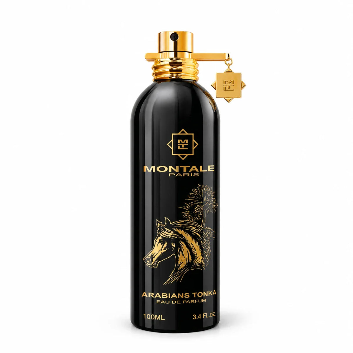 Montale Arabians Tonka Eau de Parfum 100 ml bottle left angle on white background