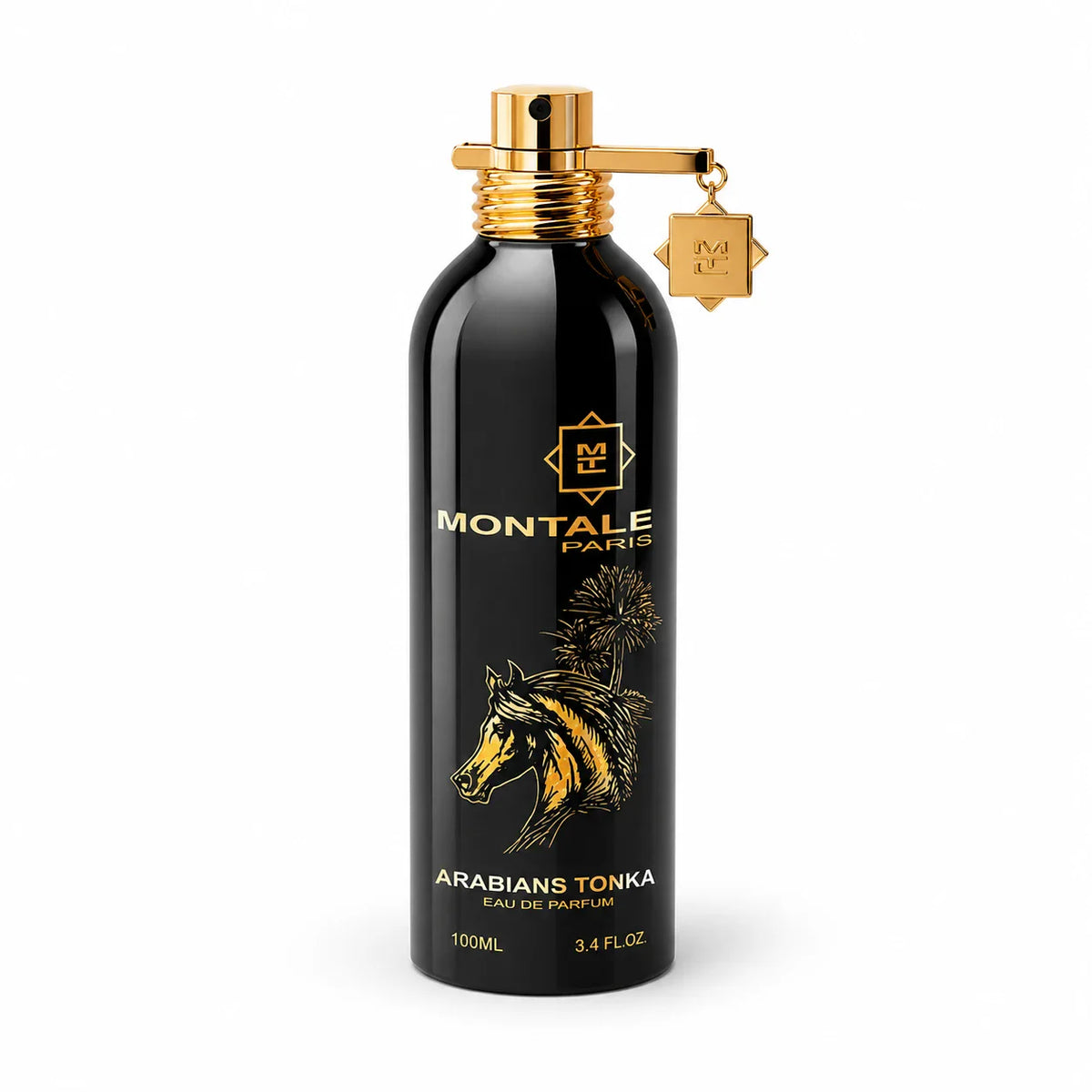 Montale Arabians Tonka Eau de Parfum 100 ml bottle right angle on white background