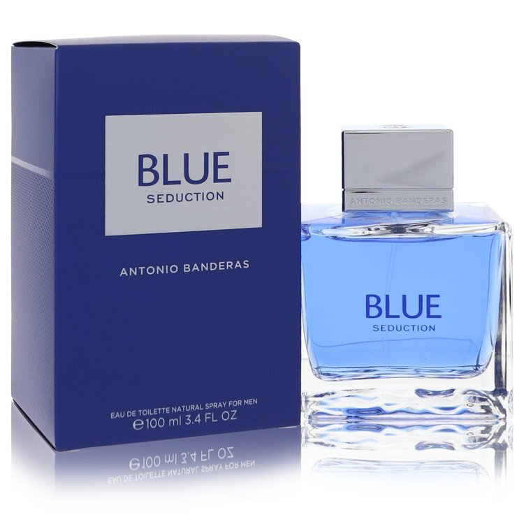 Antonio Banderas Blue Seduction Eau de Toilette Spray 3.4 oz / 100 mL for Men