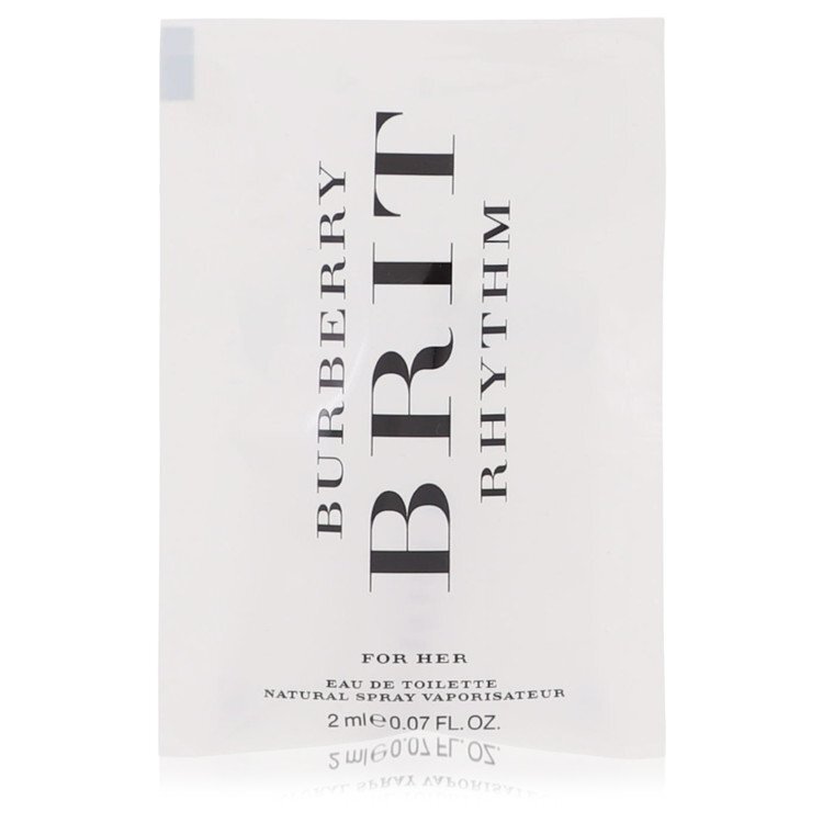 Burberry Brit Rhythm Fragrance Sample Vial 0.06 oz for Women