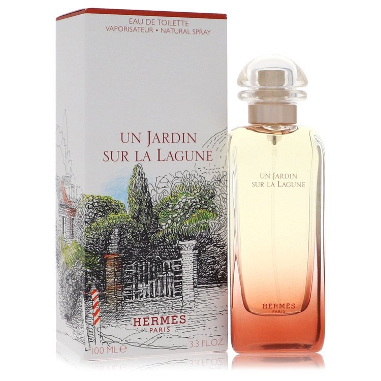 Hermès Un Jardin Sur la Lagune Eau de Toilette Spray 3.3 oz / 100 mL for Women