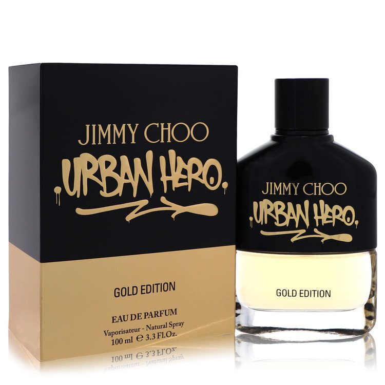 Jimmy Choo Urban Hero Gold Edition Eau de Parfum Spray 3.3 oz / 100 mL for Men