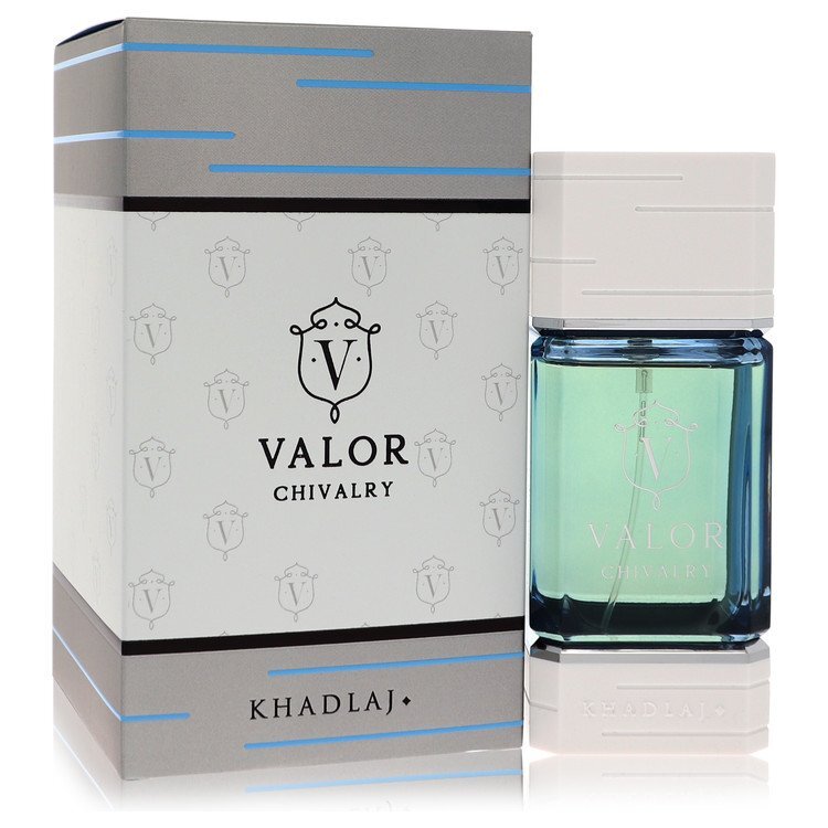 Khadlaj Valor Chivalry Eau de Parfum Spray 3.4 oz / 100 mL for Men