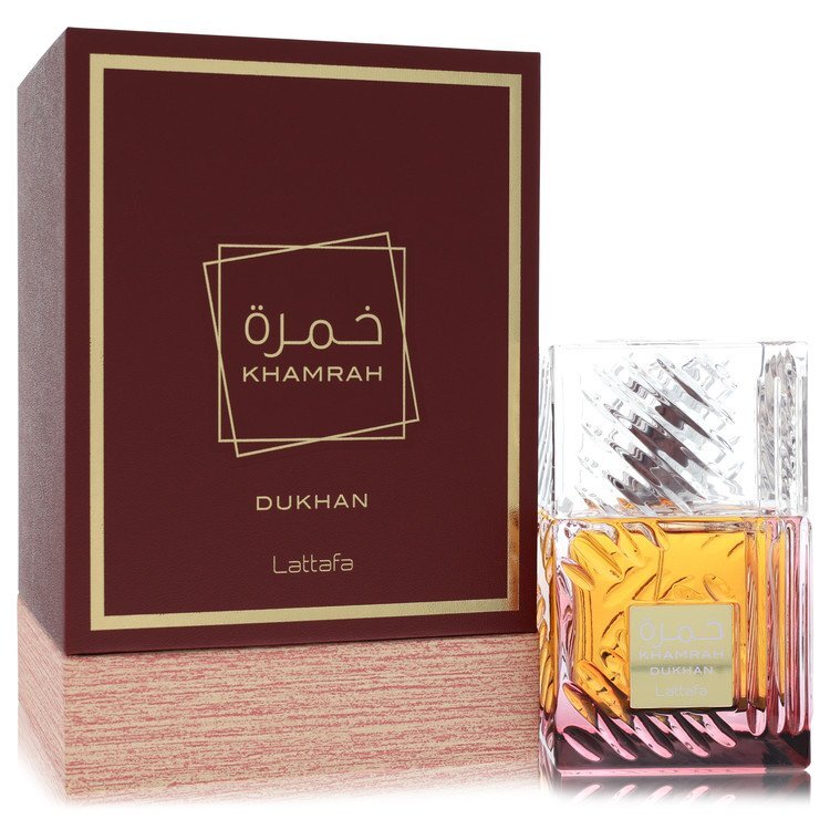 Lattafa Perfumes Khamrah Dukhan Eau de Parfum Spray 3.4 oz / 100 mL Unisex