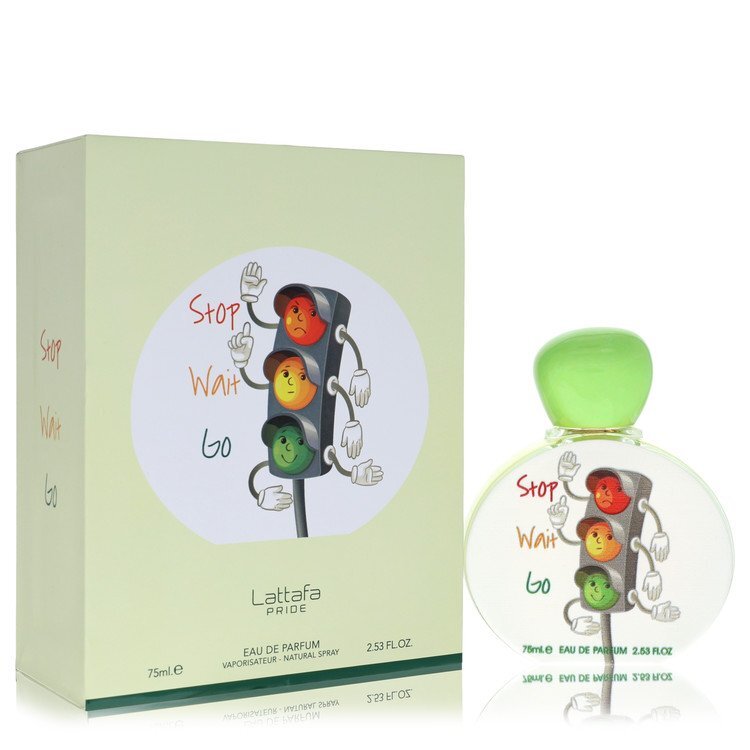 Lattafa Perfumes Stop Wait Go Eau de Parfum Spray 2.5 oz / 75 mL Unisex