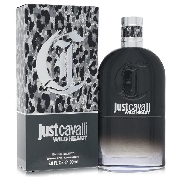 Roberto Cavalli Just Cavalli Wild Heart Eau de Toilette Spray 3 oz / 90 mL for Men