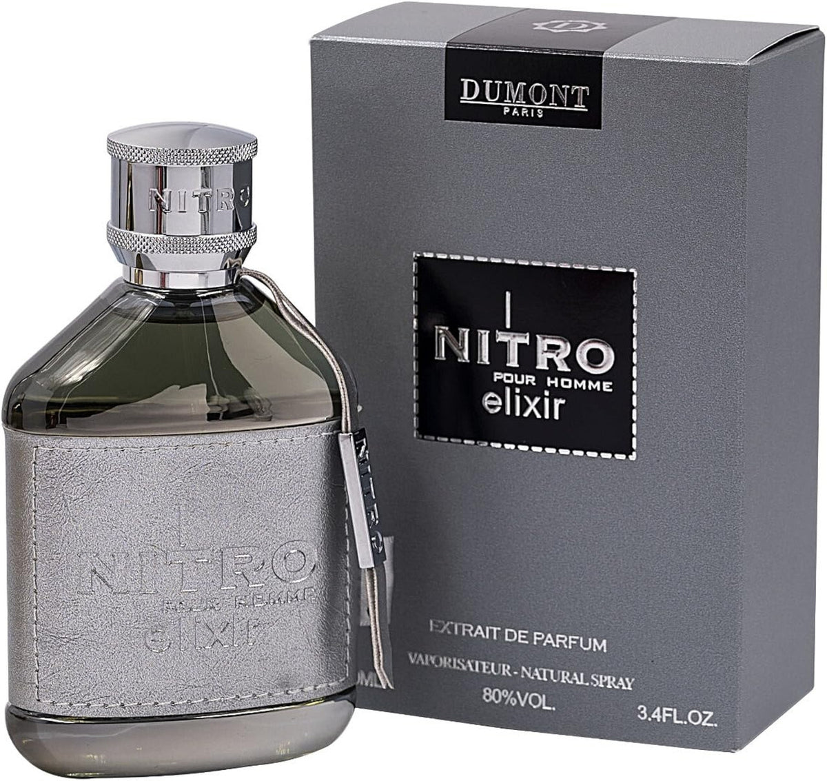 Dumont Nitro Elixir Extrait de Parfum Spray 3.4 oz / 100 mL for Men
