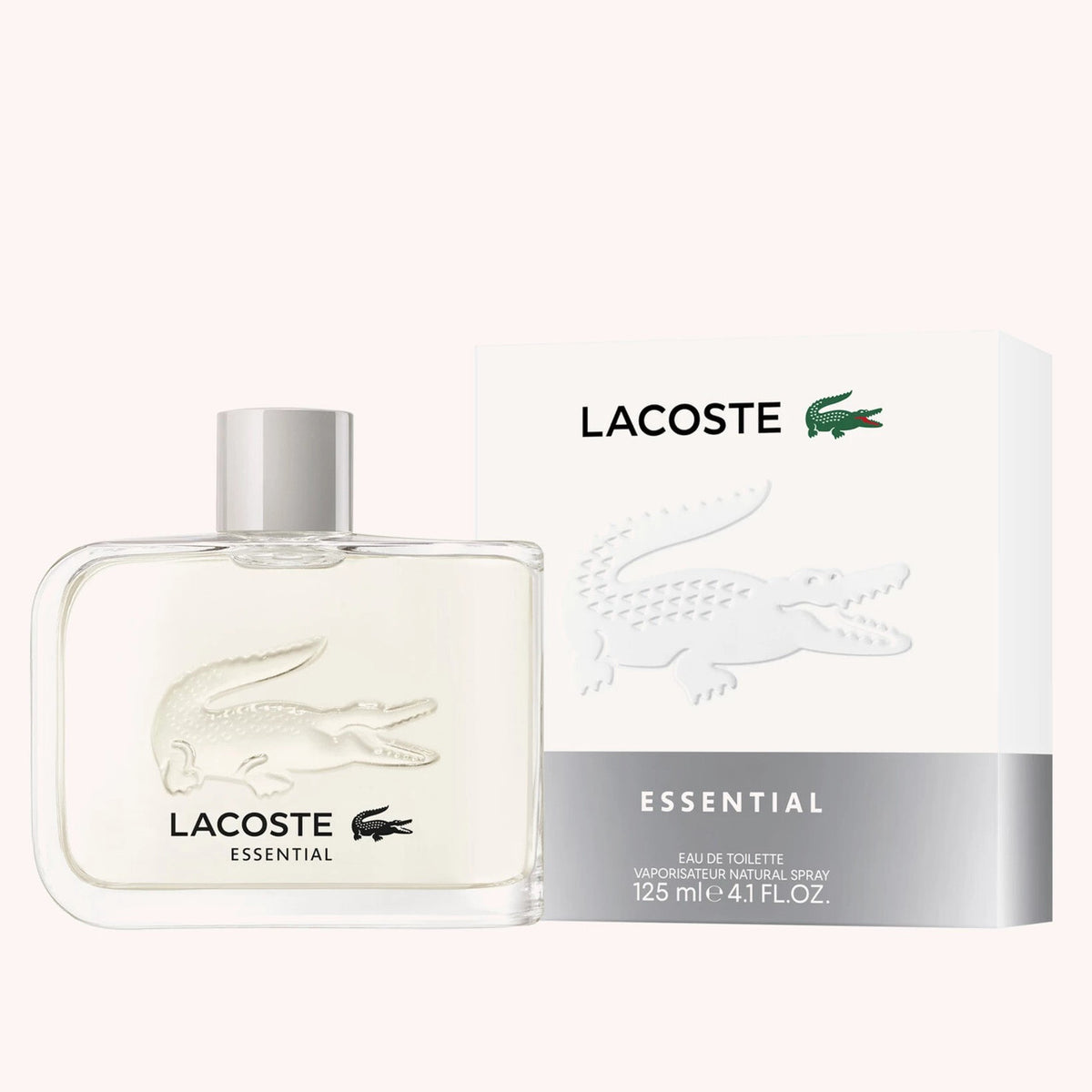 Lacoste Essential Eau de Toilette Spray 4.1 oz / 125 mL for Men