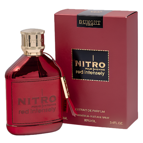 Dumont Nitro Red Intensely Extrait de Parfum Spray 3.4 oz / 100 mL for Men