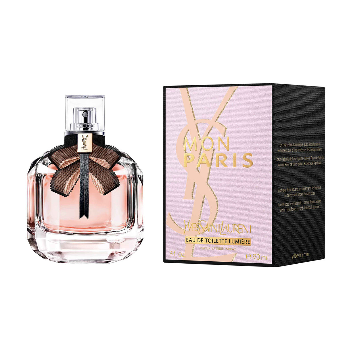 Yves Saint Laurent Mon Paris Lumière Eau de Toilette Spray 3 oz / 90 mL for Women