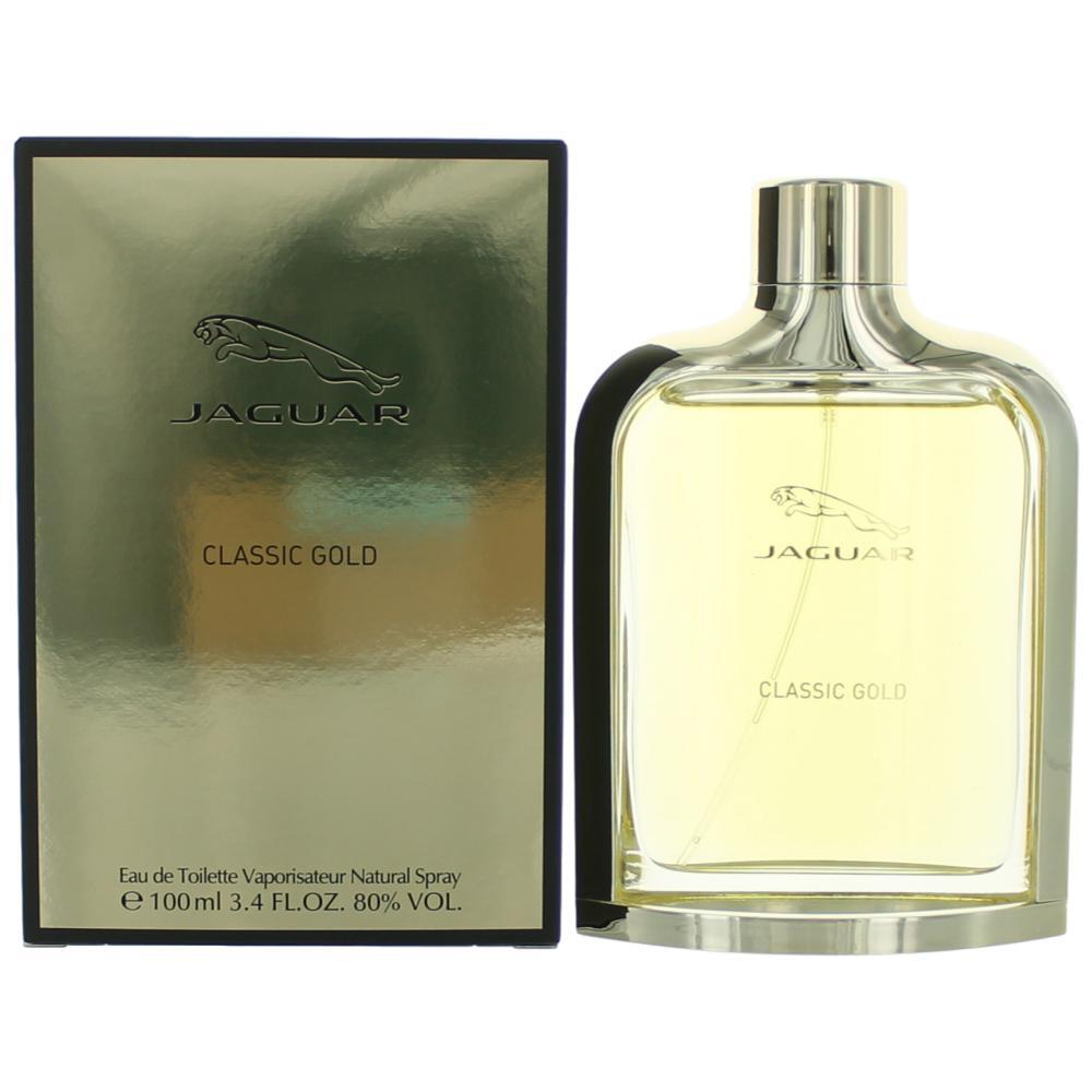 Jaguar Classic Gold Eau de Toilette Spray 3.4 oz / 100 mL for Men