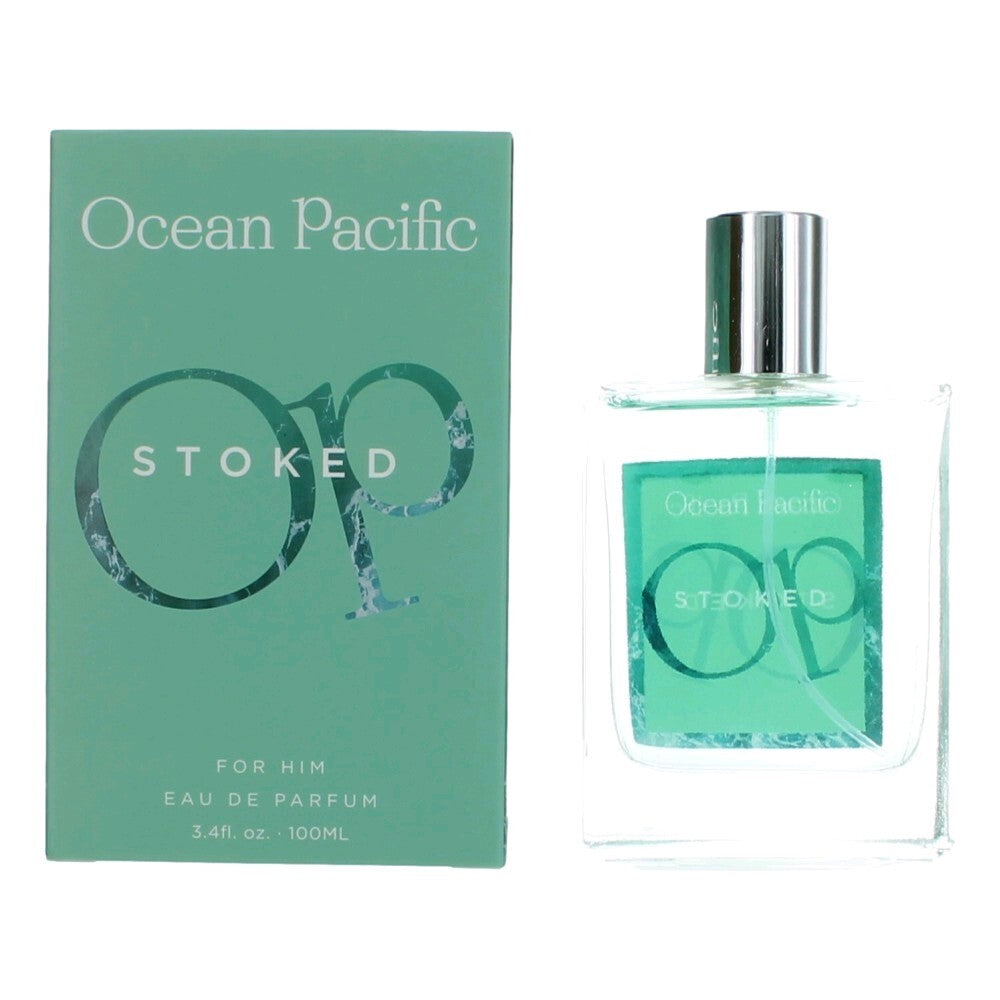 Ocean Pacific OP Stoked Eau de Toilette Spray 3.4 oz / 100 mL for Men