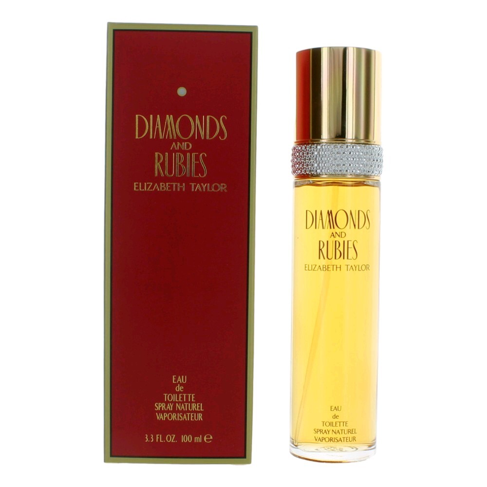 Elizabeth Taylor Diamonds and Rubies Eau de Toilette Spray 3.3 oz / 100 mL for Women
