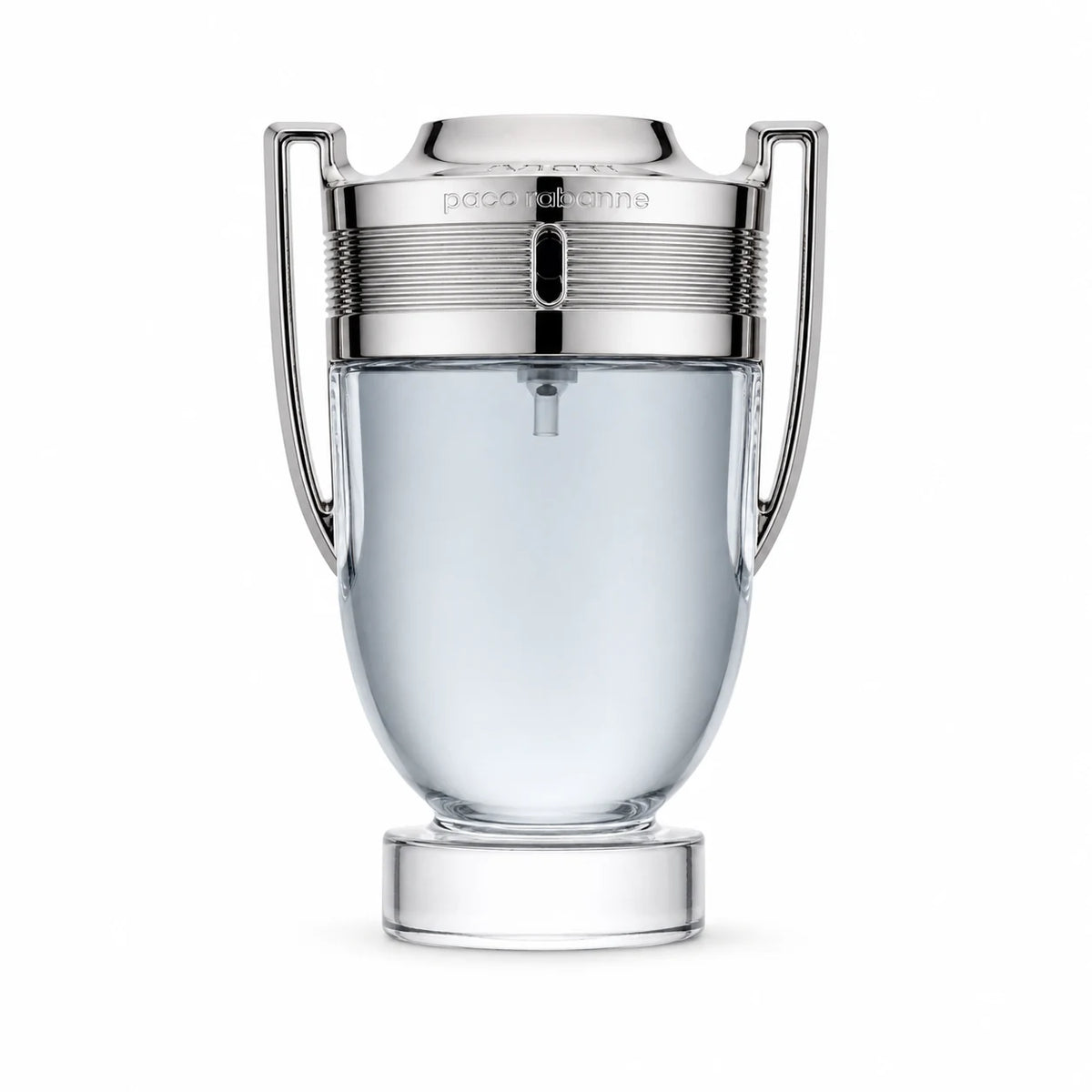Rabanne Invictus Eau de Toilette 100 ml trophy bottle on white background