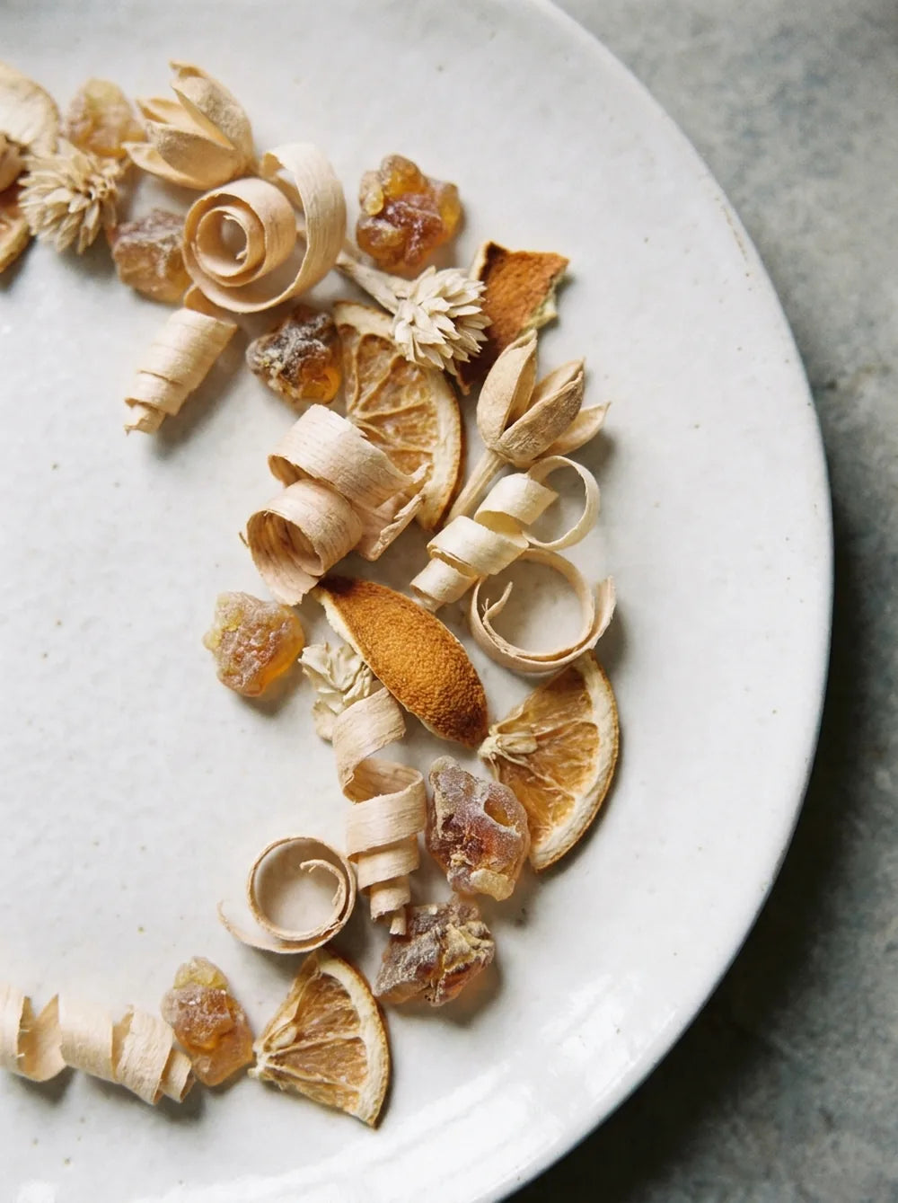 Botanical notes and raw materials