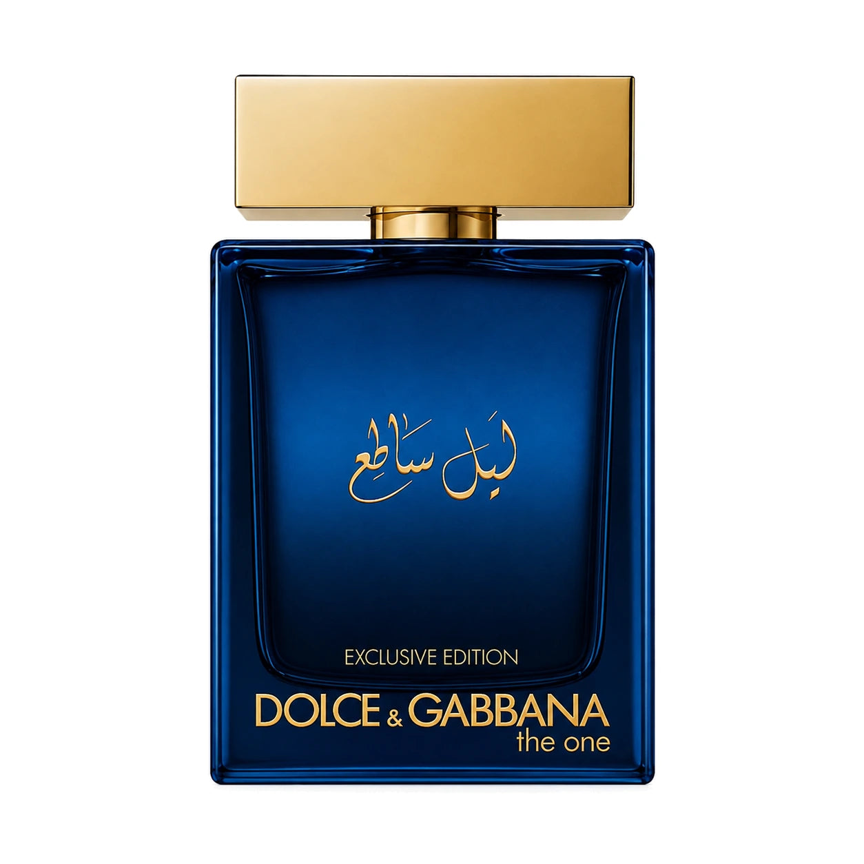 Dolce & Gabbana The One Luminous Night Eau de Parfum 100 ml front bottle on white background