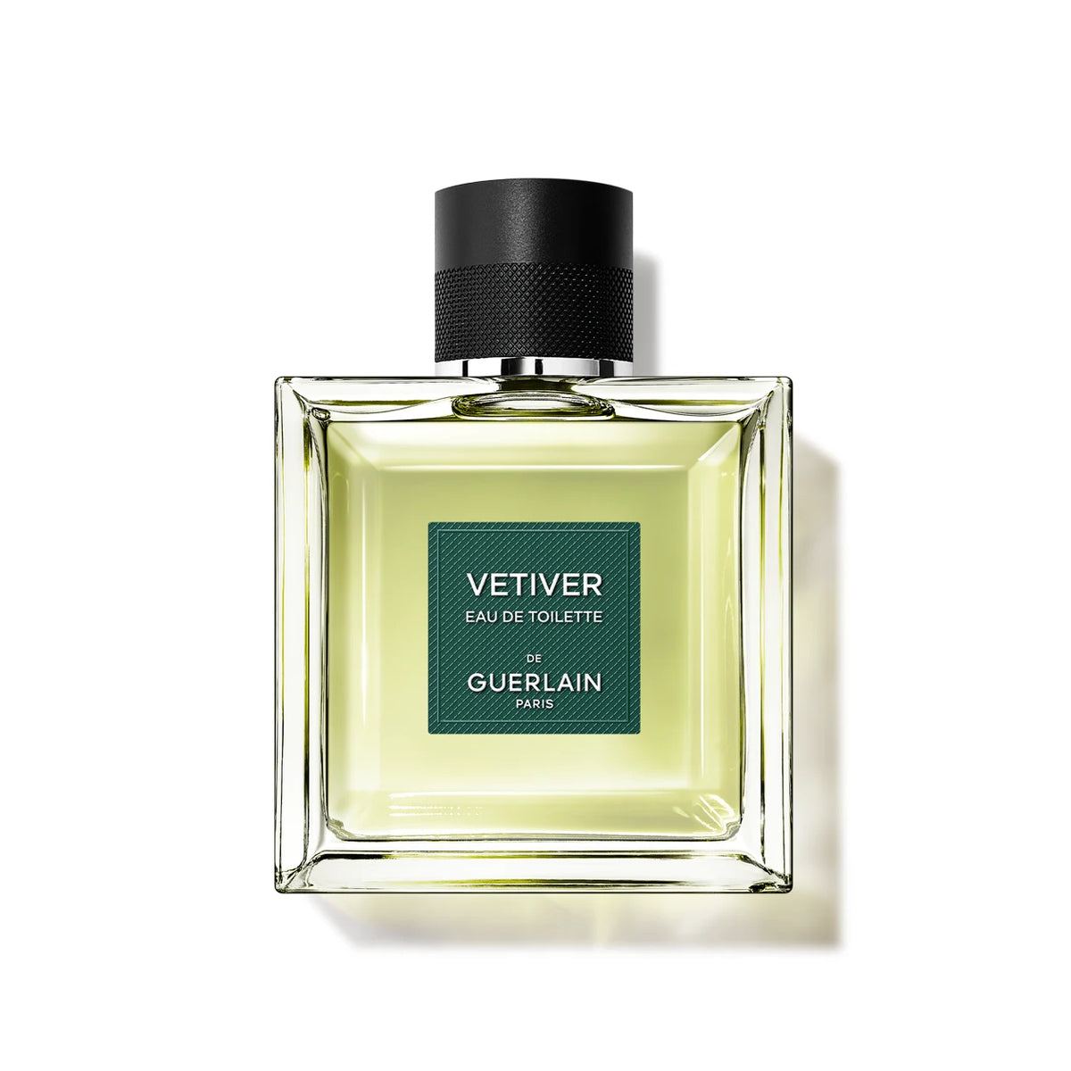 Guerlain Vetiver Eau de Toilette 100 ml front view on white background