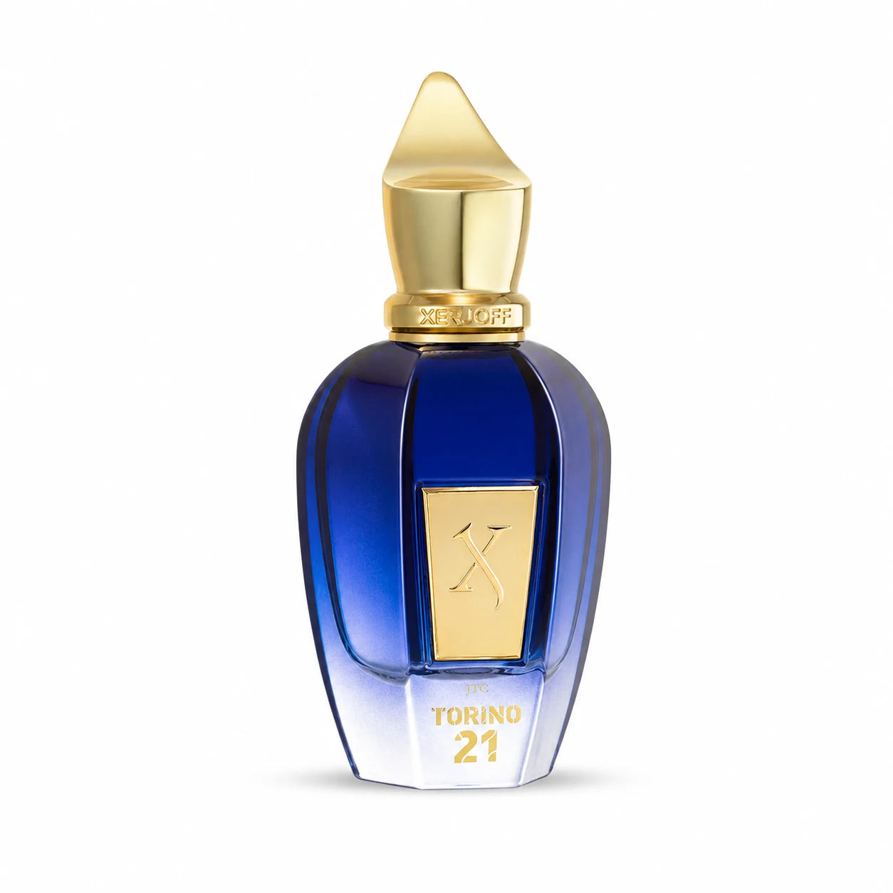 Xerjoff Torino21 50 ml bottle left angle on white background