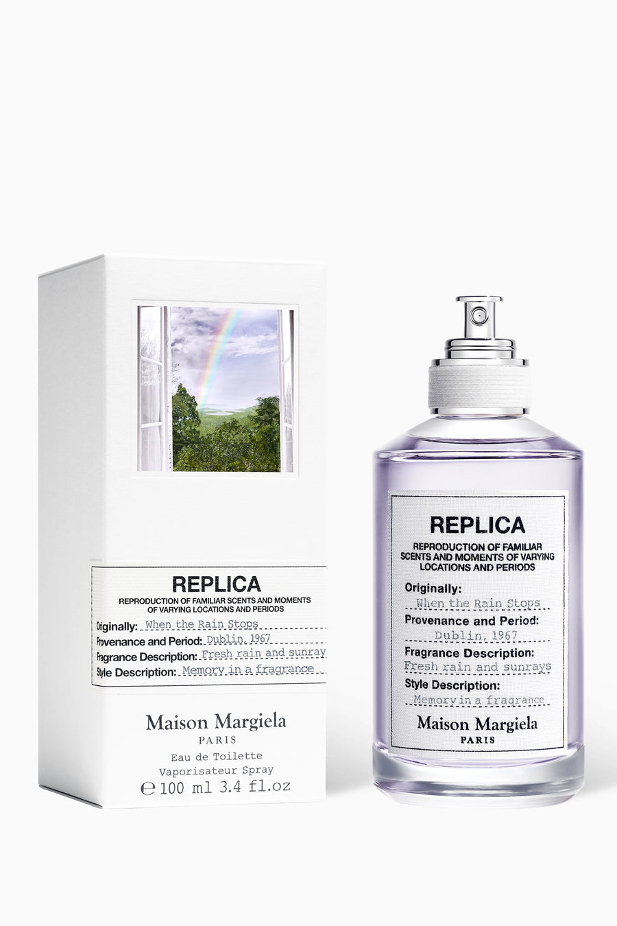 Maison Margiela Replica When the Rain Stops Eau de Toilette original fragrance presentation