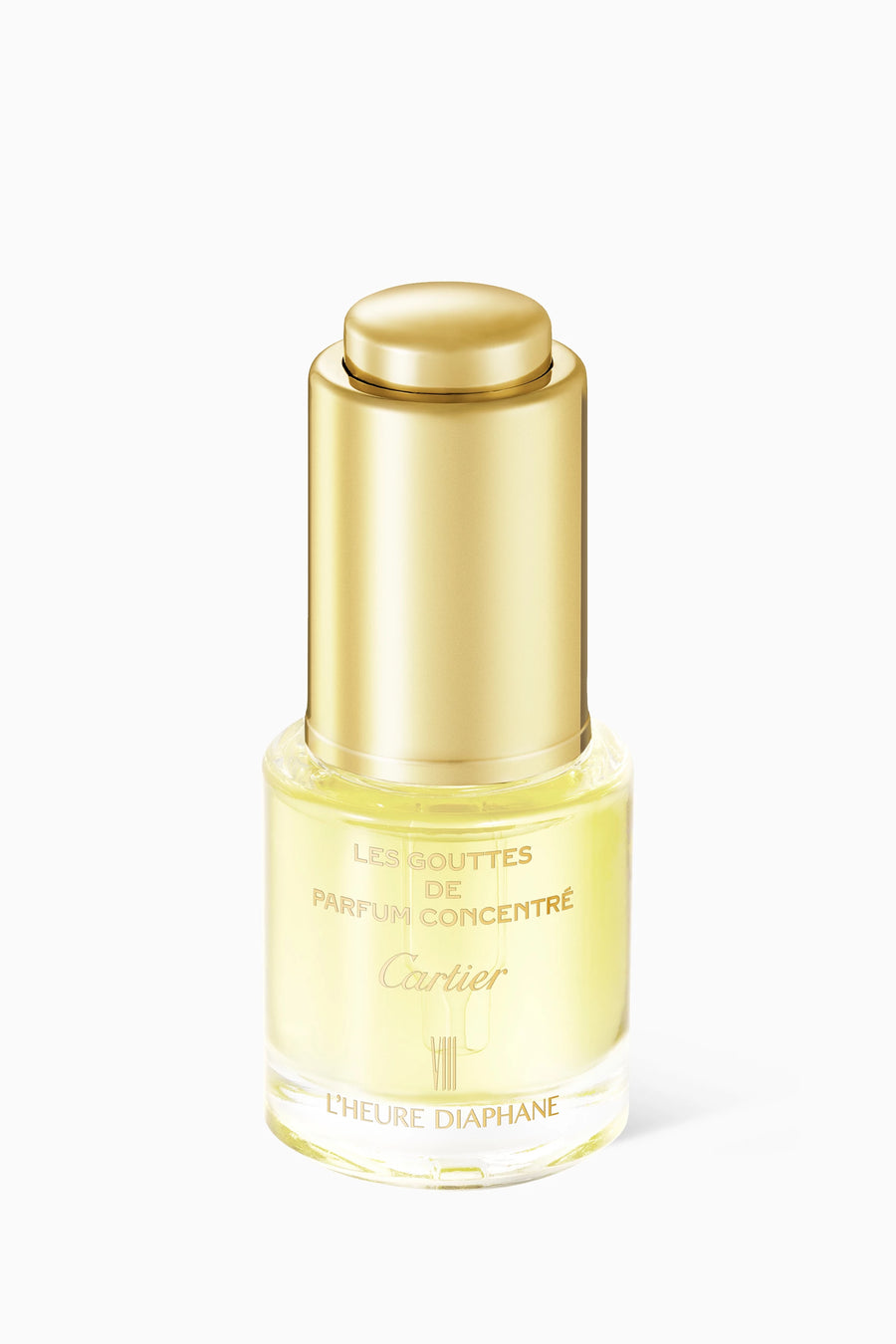 Cartier Les Gouttes de Parfum Concentré - VIII L'Heure Diaphane original fragrance presentation