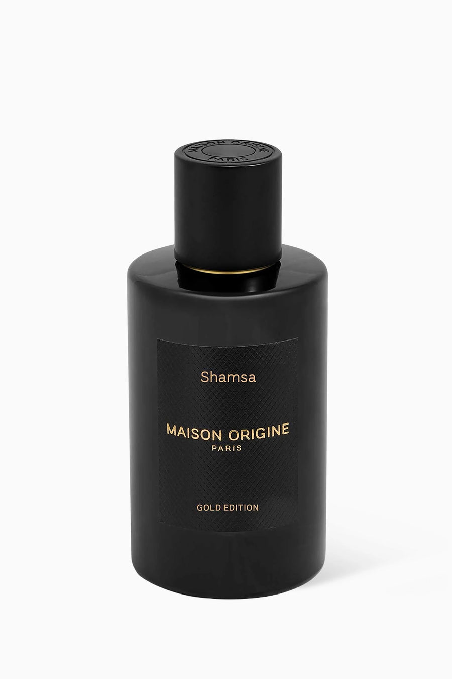 Maison Origine Paris Gold Edition Shamsa Extrait de Parfum original fragrance presentation