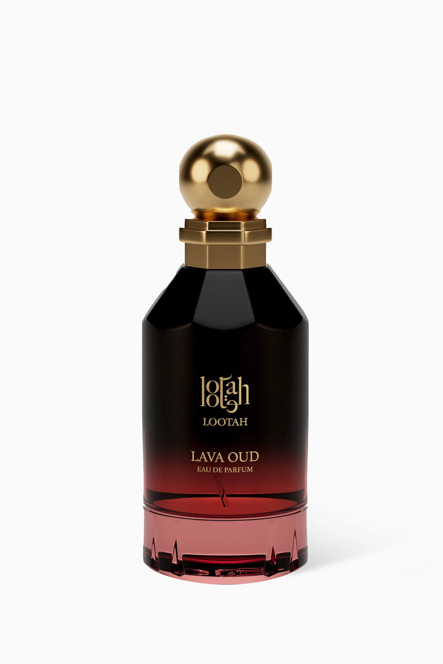 Lootah Lava Oud Eau de Parfum original fragrance presentation