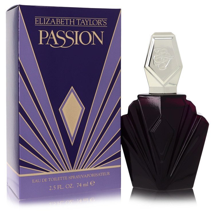 Elizabeth Taylor Passion Eau de Toilette Spray 2.5 oz / 75 mL for Women