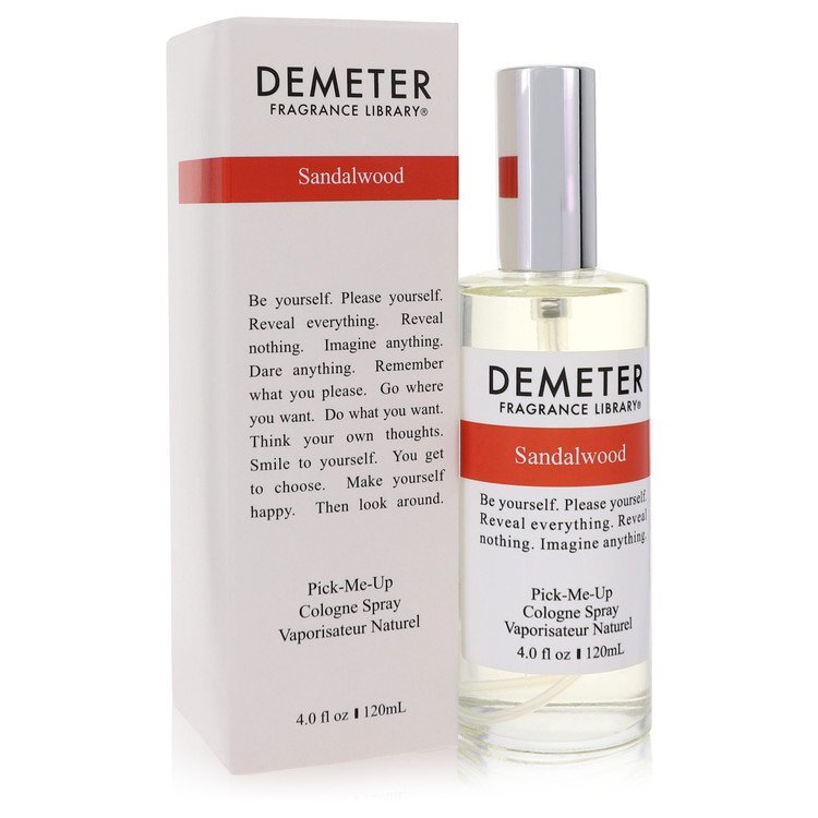 Demeter Fragrance Sandalwood Eau de Cologne Spray 4 oz / 120 mL for Women