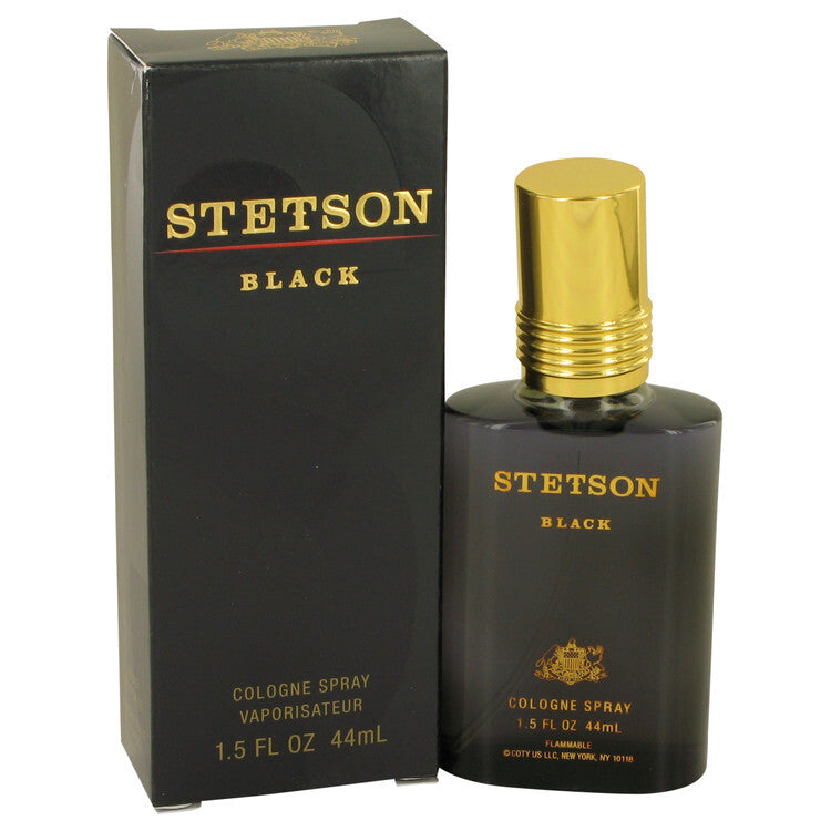 Coty Stetson Black Cologne Spray 1.5 oz / 44 mL for Men