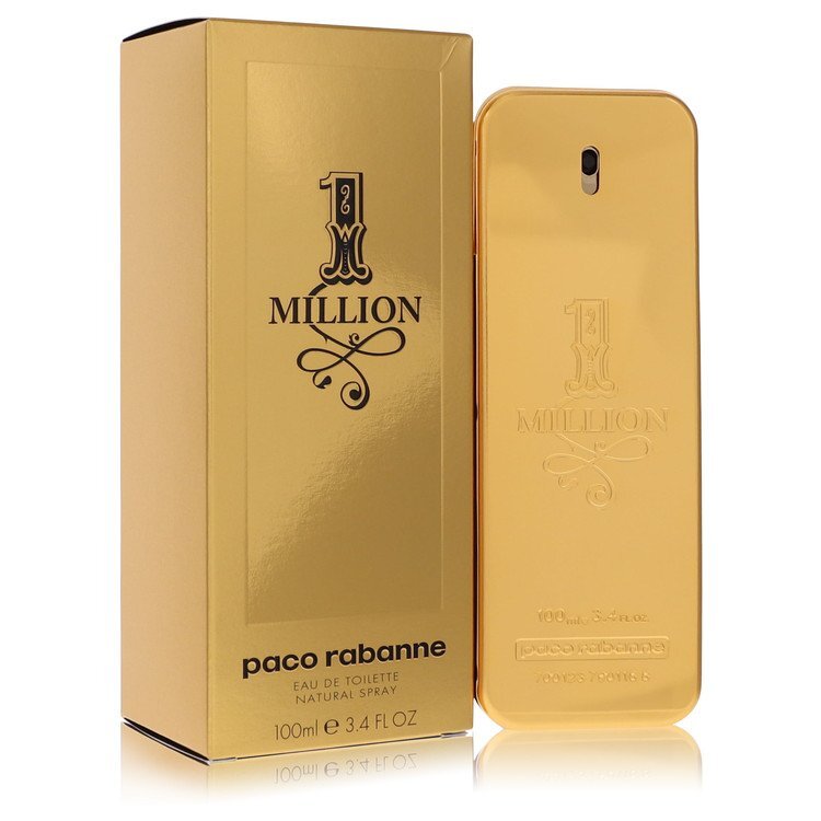 Paco Rabanne 1 Million Eau de Toilette Spray 3.4 oz / 100 mL for Men