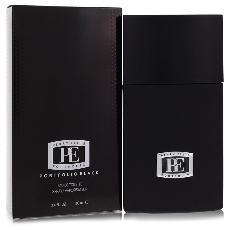 Perry Ellis Portfolio Black Eau de Toilette Spray 3.4 oz / 100 mL for Men