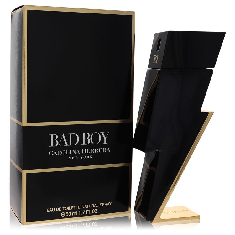 Carolina Herrera Bad Boy Eau de Toilette Spray 1.7 oz / 50 mL for Men