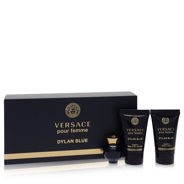 Versace Pour Femme Dylan Blue 3-Piece Mini Gift Set for Women