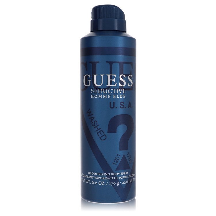 Guess Seductive Homme Blue Body Spray 6 oz / 180 mL for Men