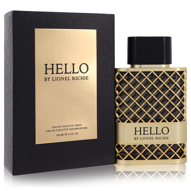 Lionel Richie Hello Eau de Toilette Spray 3.4 oz / 100 mL for Men