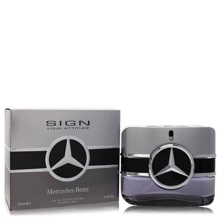 Mercedes-Benz Sign Your Attitude Eau de Toilette Spray 3.4 oz / 100 mL for Men