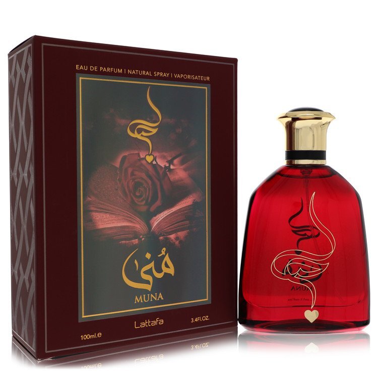 Lattafa Perfumes Muna Eau de Parfum Spray 3.4 oz / 100 mL Unisex