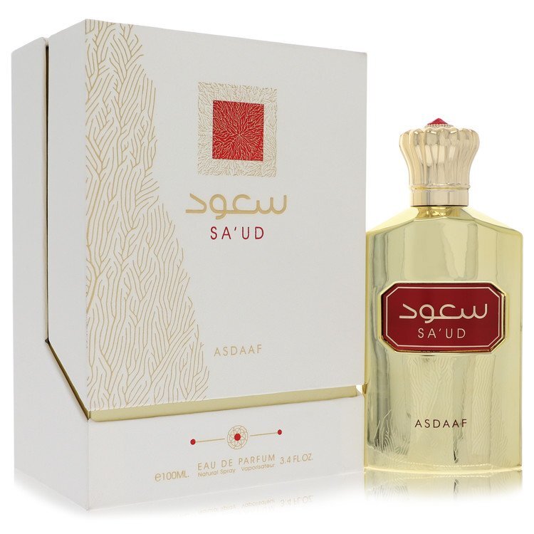 Lattafa Asdaaf Sa'ud Eau de Parfum Spray 3.4 oz / 100 mL Unisex