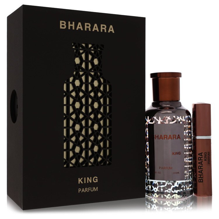 Bharara King Parfum Spray 3.4 oz + Refillable Travel Spray for Men