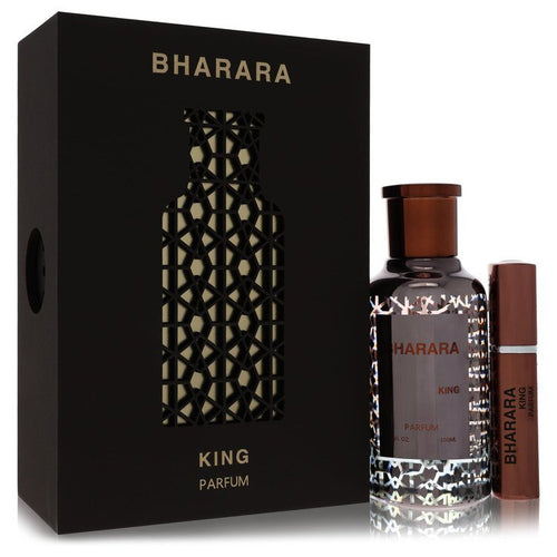 Bharara King Parfum Spray 3.4 oz + Refillable Travel Spray for Men