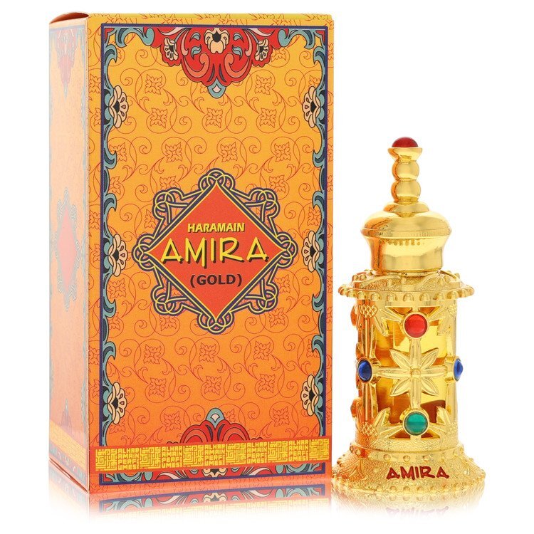 Al Haramain Amira Gold Concentrated Perfume Oil 0.41 oz for Women