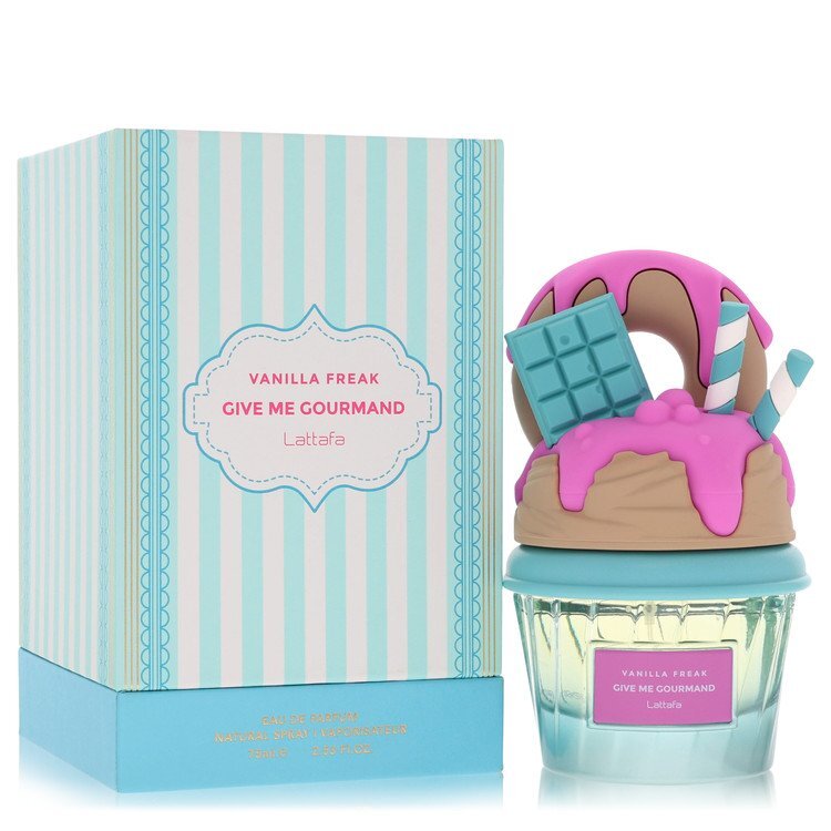 Lattafa Give Me Gourmand Vanilla Freak by Lattafa Eau De Parfum Spray 2.53 oz (Women)