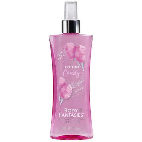 Body Fantasies Cotton Candy Body Spray 8 oz for Women