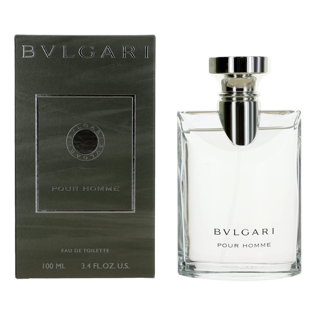 Bvlgari pour Homme Eau de Toilette Spray 3.4 oz / 100 mL for Men  -  BUL10044260