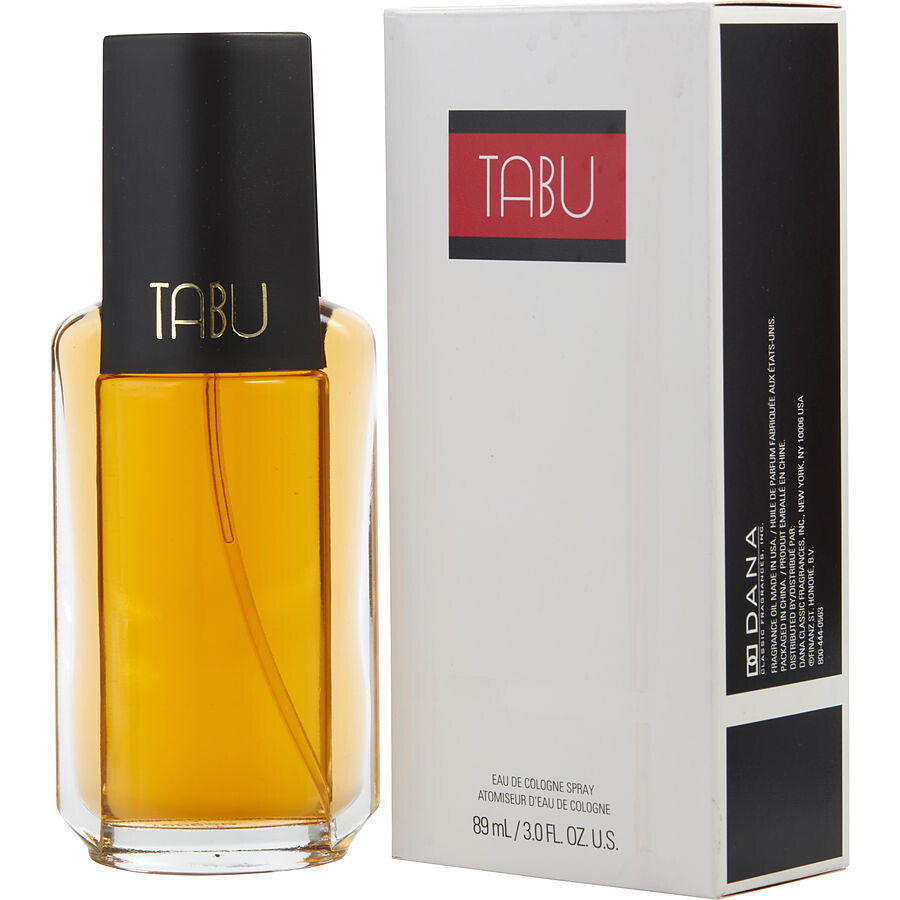 Dana Tabu Eau de Cologne Spray 3 oz / 89 mL for Women