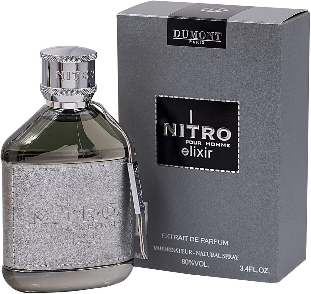 Dumont Nitro Elixir Extrait de Parfum Spray 3.4 oz / 100 mL for Men