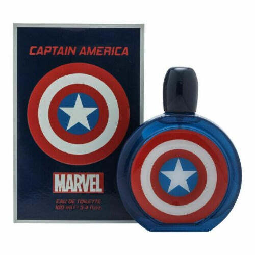 Marvel Captain America Eau de Toilette Spray 3.4 oz / 100 mL for Men
