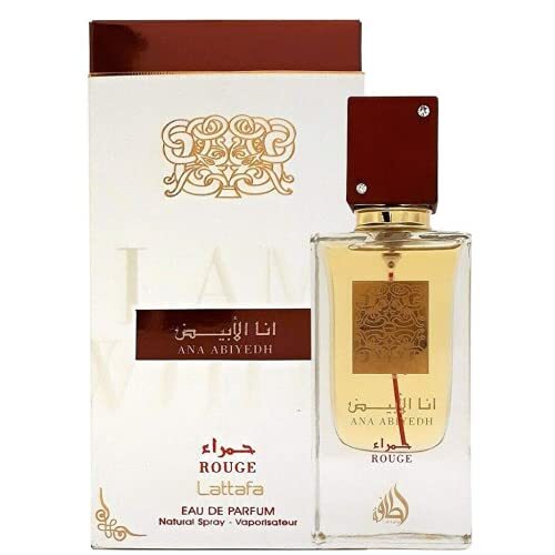 Lattafa Ana Abiyedh Rouge Eau de Parfum Spray 2 oz / 60 mL Unisex