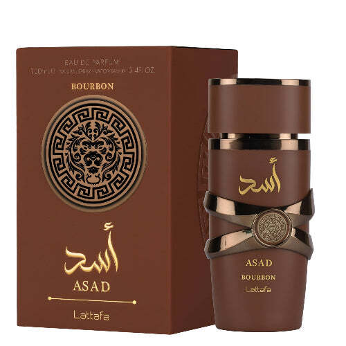 Lattafa Asad Bourbon Eau de Parfum Spray 3.4 oz / 100 mL for Men